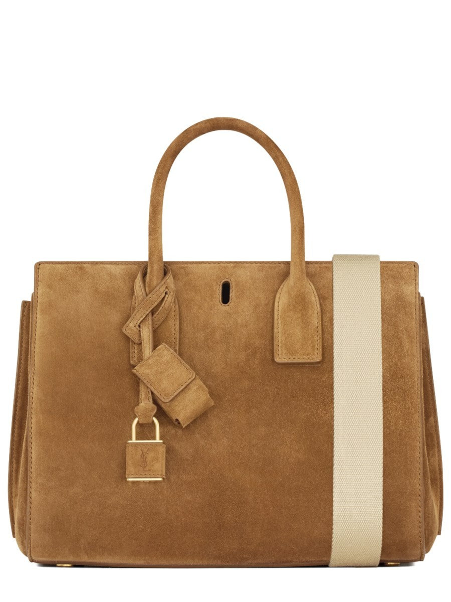 Saint Laurent Women's Borsa Sac DE Jour Small Brown