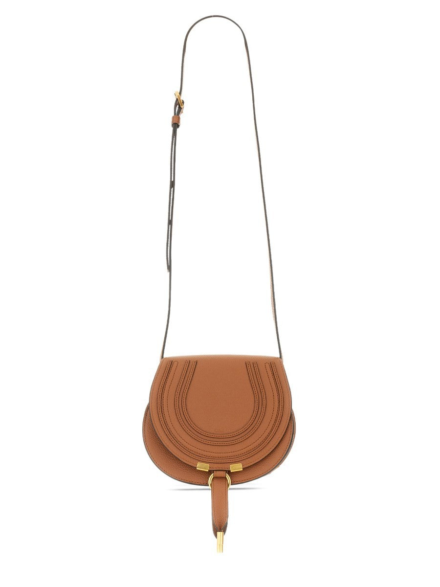 Chloé Women's Borsa Saddle Marcie Small Brown