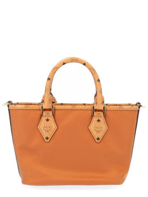 Mcm Women's Aren Mini Shopper Bag Beige Mcm