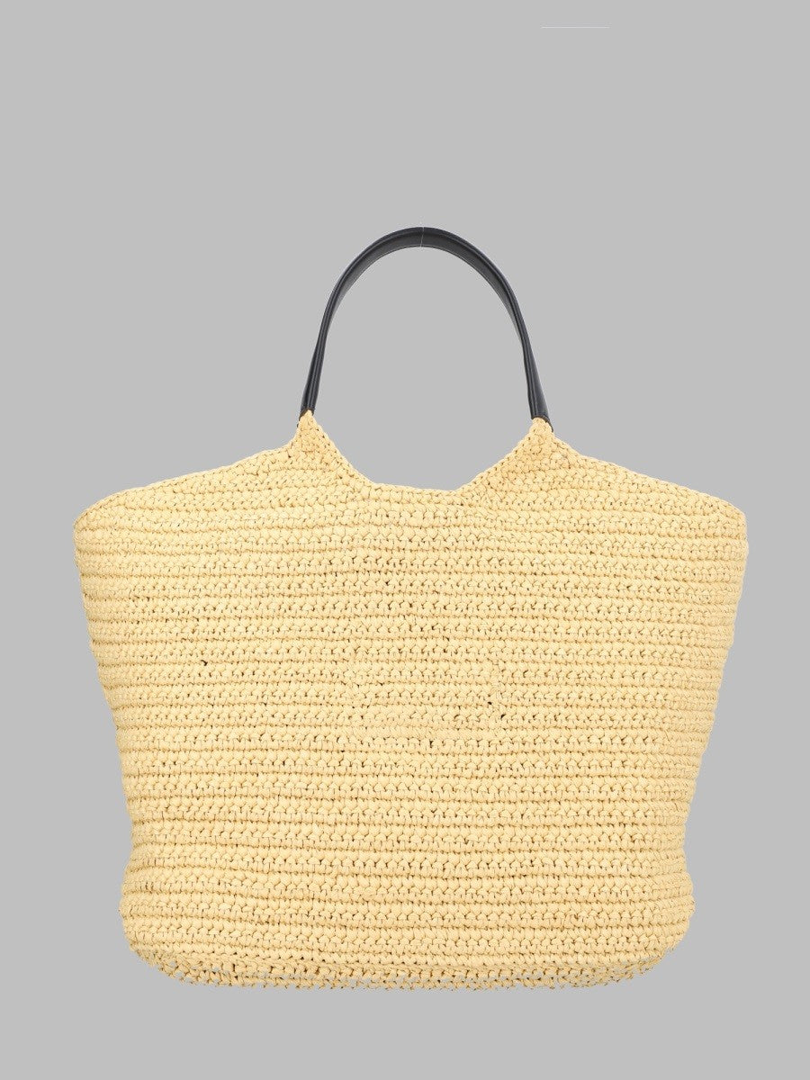 Balmain Women's Borsa Shopper Crochet Beige