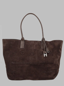 Hogan Women's Borsa Shopping Address Medium Brown