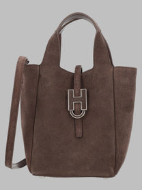 Hogan Women's Borsa Shopping Hogan Trend Mini Brown