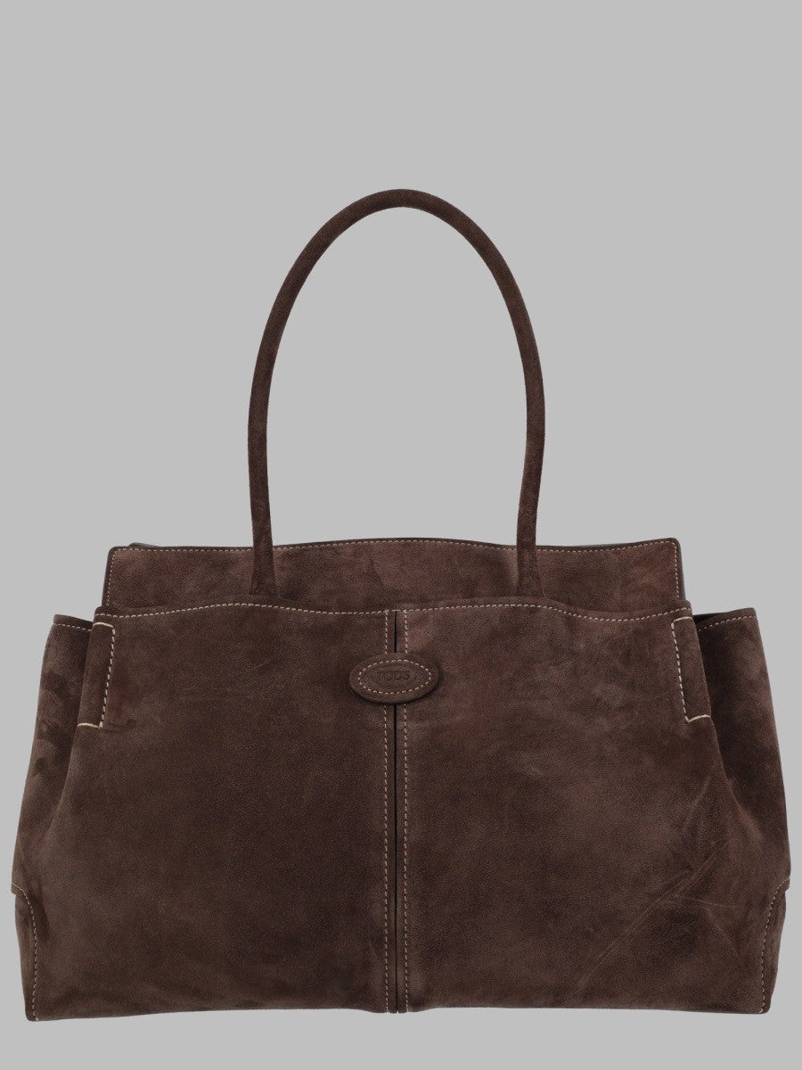 Tod's Women's Borsa Shopping Medium Brown