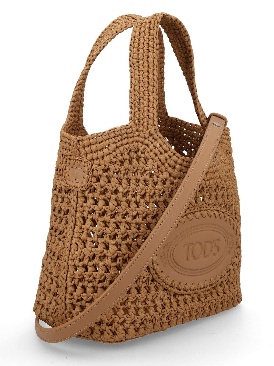 Tod's Women's Borsa Shopping Mini Con Beige