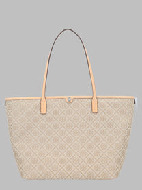 Tory Burch Women's Borsa Shopping Monogram Beige
