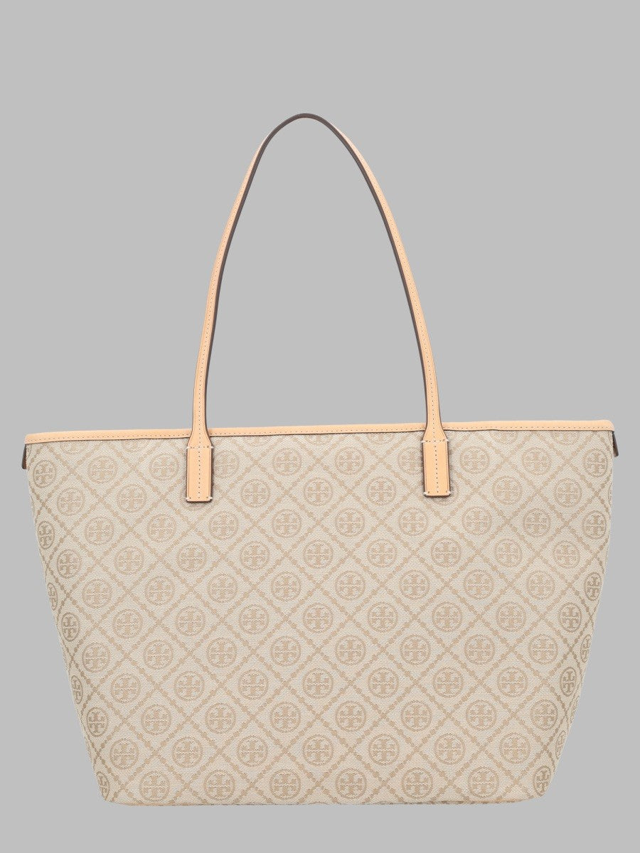Tory Burch Women's Borsa Shopping Monogram Beige