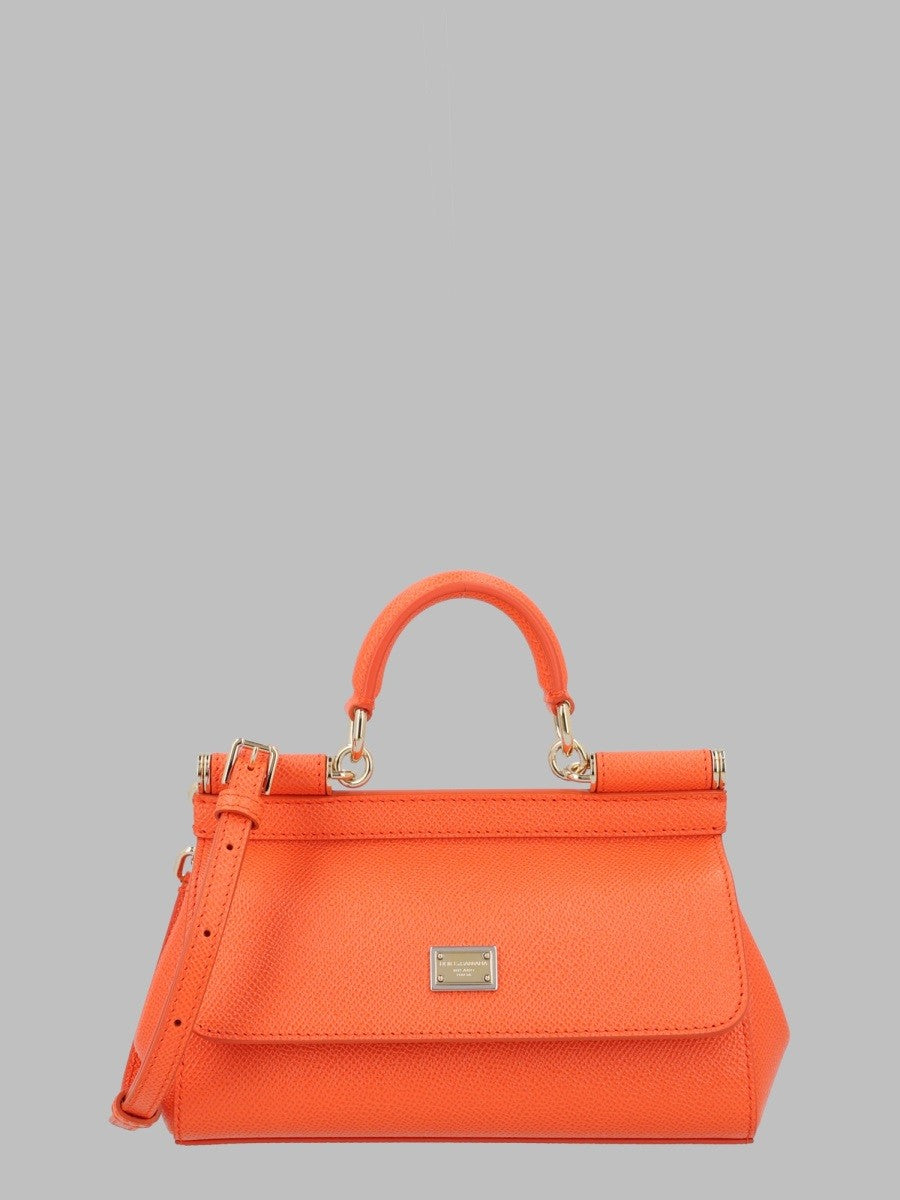 Dolce &amp; Gabbana Women's Borsa Sicily Mini Orange