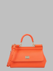 Dolce &amp; Gabbana Women's Borsa Sicily Mini Orange