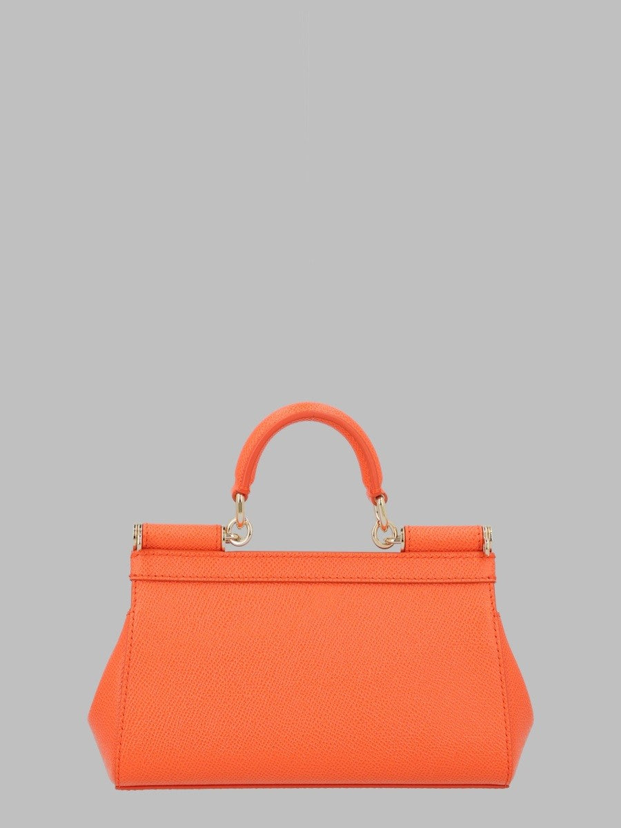 Dolce &amp; Gabbana Women's Borsa Sicily Mini Orange