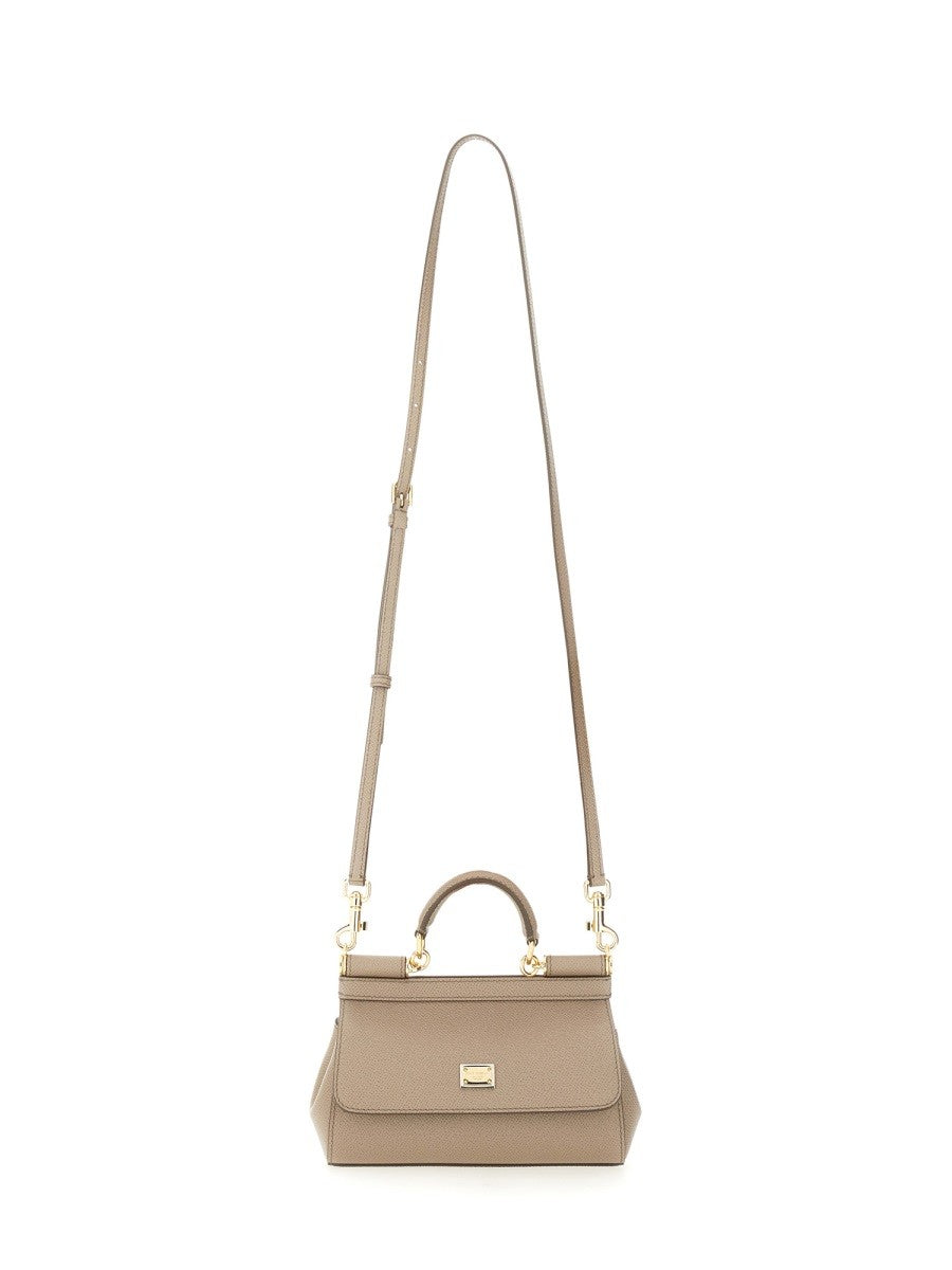 Dolce &amp; Gabbana Women's Borsa Sicily Mini Beige