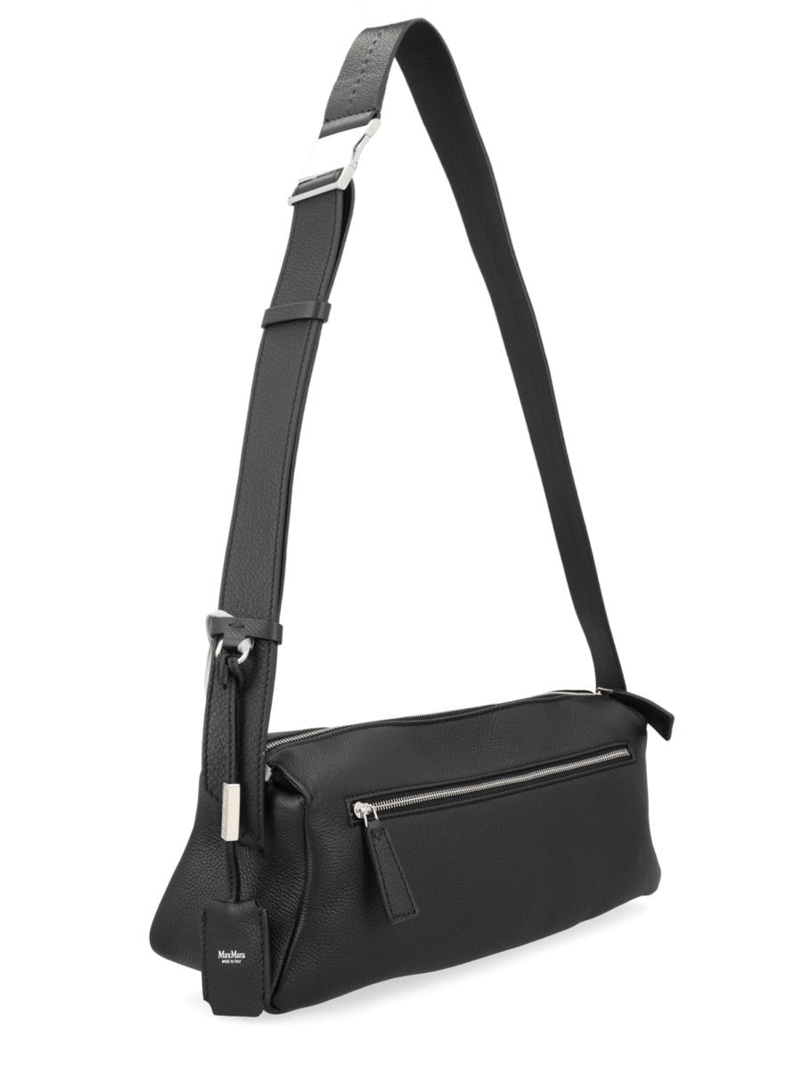 Max Mara Women's Borsa Small in Pelle Con Black