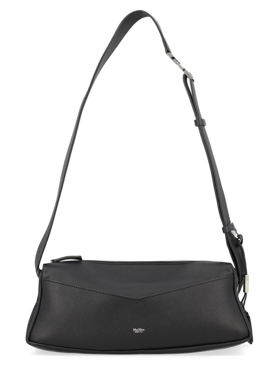 Max Mara Women's Borsa Small in Pelle Con Black