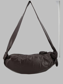 Lemaire Men's Borsa Soft Croissant Medium Brown