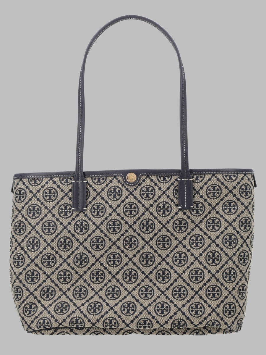 Tory Burch Women's Borsa Monogram Small Blue