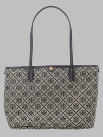 Tory Burch Women's Borsa Monogram Small Blue