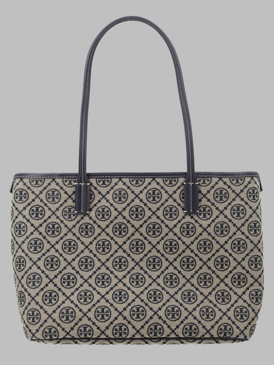 Tory Burch Women's Borsa Monogram Small Blue