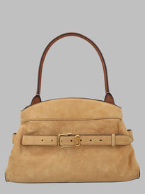 Marc Jacobs Women's Borsa the Suede Dakota Beige
