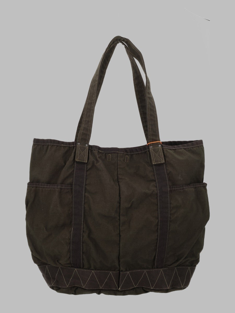 Porter-Yoshida &amp; Co Men's Borsa Tote Crag Medium Green