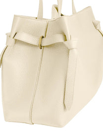 Yuzefi Women's Borsa Tote Gyoza in Pelle Brown