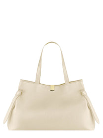 Yuzefi Women's Borsa Tote Gyoza in Pelle Brown
