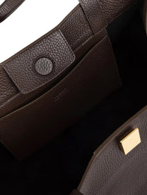 Yuzefi Women's Borsa Tote Gyoza in Pelle Brown