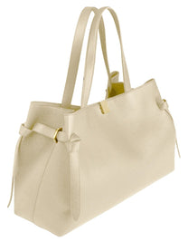 Yuzefi Women's Borsa Tote Gyoza in Pelle Brown