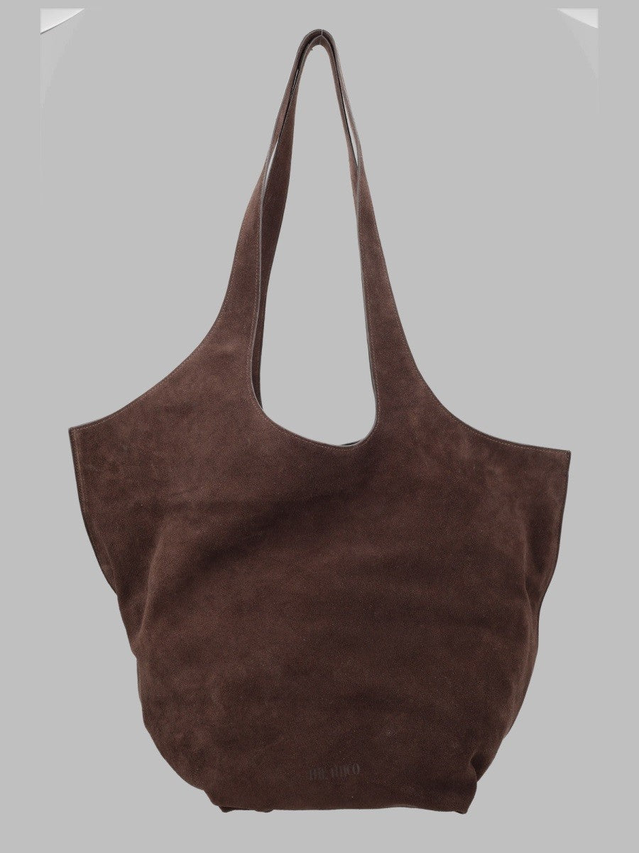 The Attico Women's Borsa Tote La Scoop Large Brown
