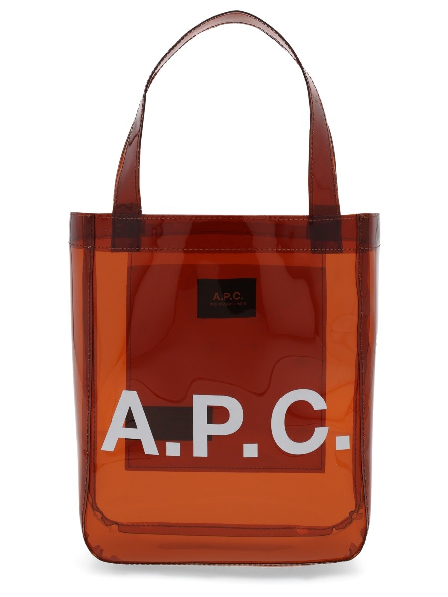 A.P.C Women's Small Lou Tote Bag Brown