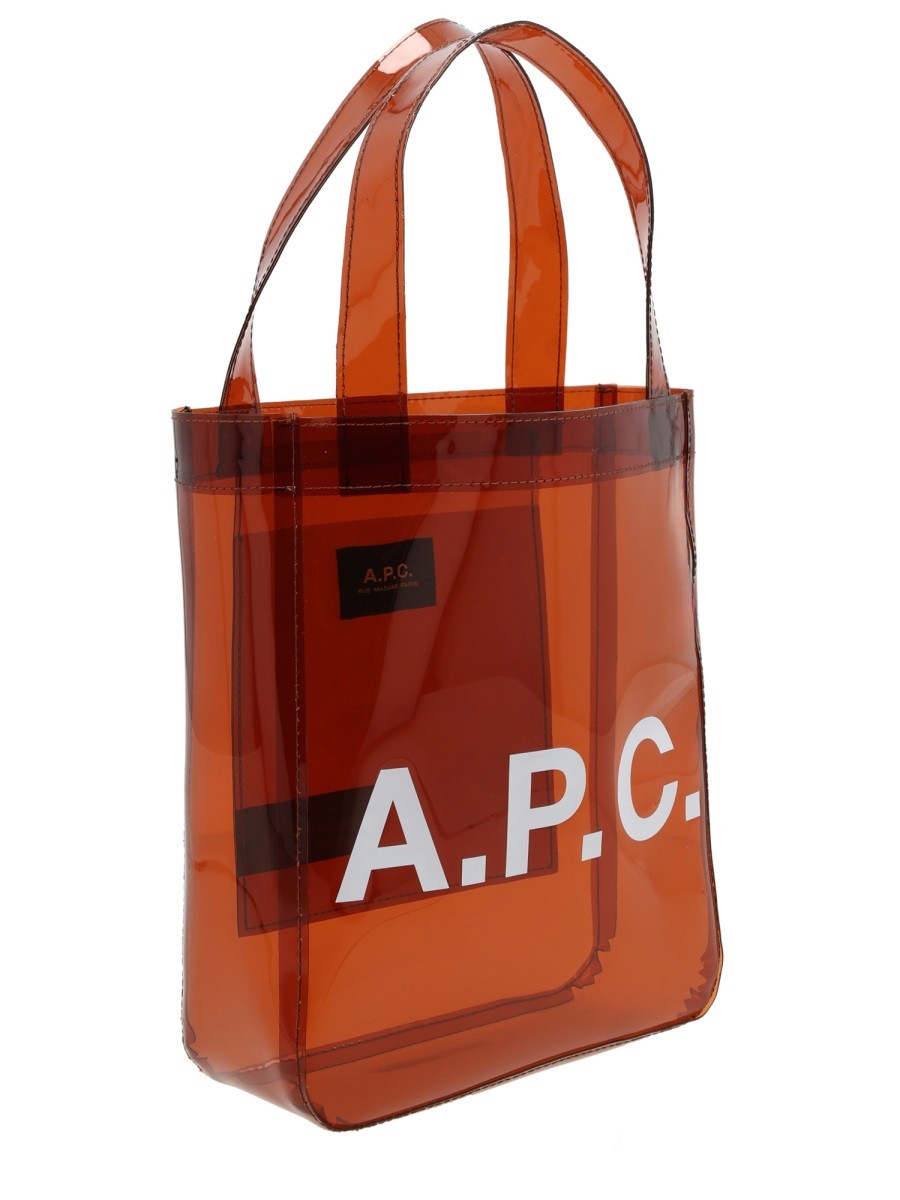 A.P.C Women's Small Lou Tote Bag Brown