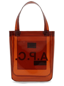 A.P.C Women's Small Lou Tote Bag Brown