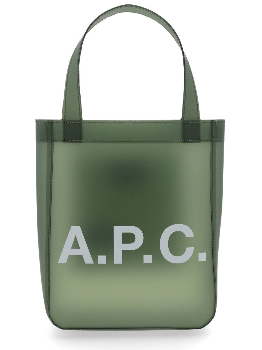A.P.C Women's Small Lou Tote Bag Green