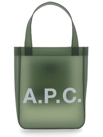 A.P.C Women's Small Lou Tote Bag Green