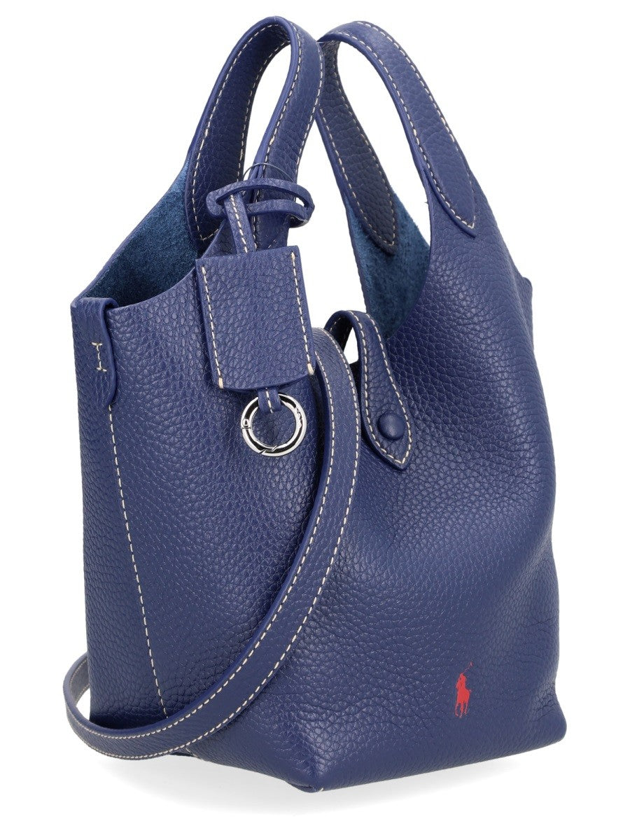 Polo Ralph Lauren Women's Tote Polo Play Small Bag Blue, view 2