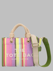 Marc Jacobs Women's Borsa Tote Small Righe Multicolor