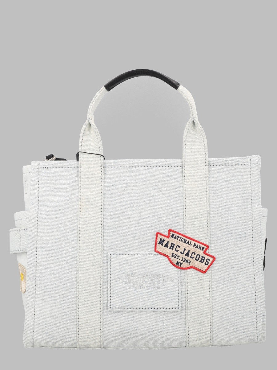 Marc Jacobs Women's Borsa Tote the Camp Patchwork Medium White