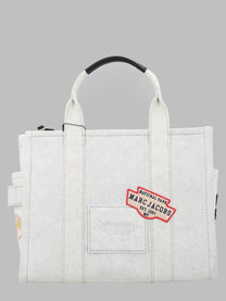 Marc Jacobs Women's Borsa Tote the Camp Patchwork Medium White