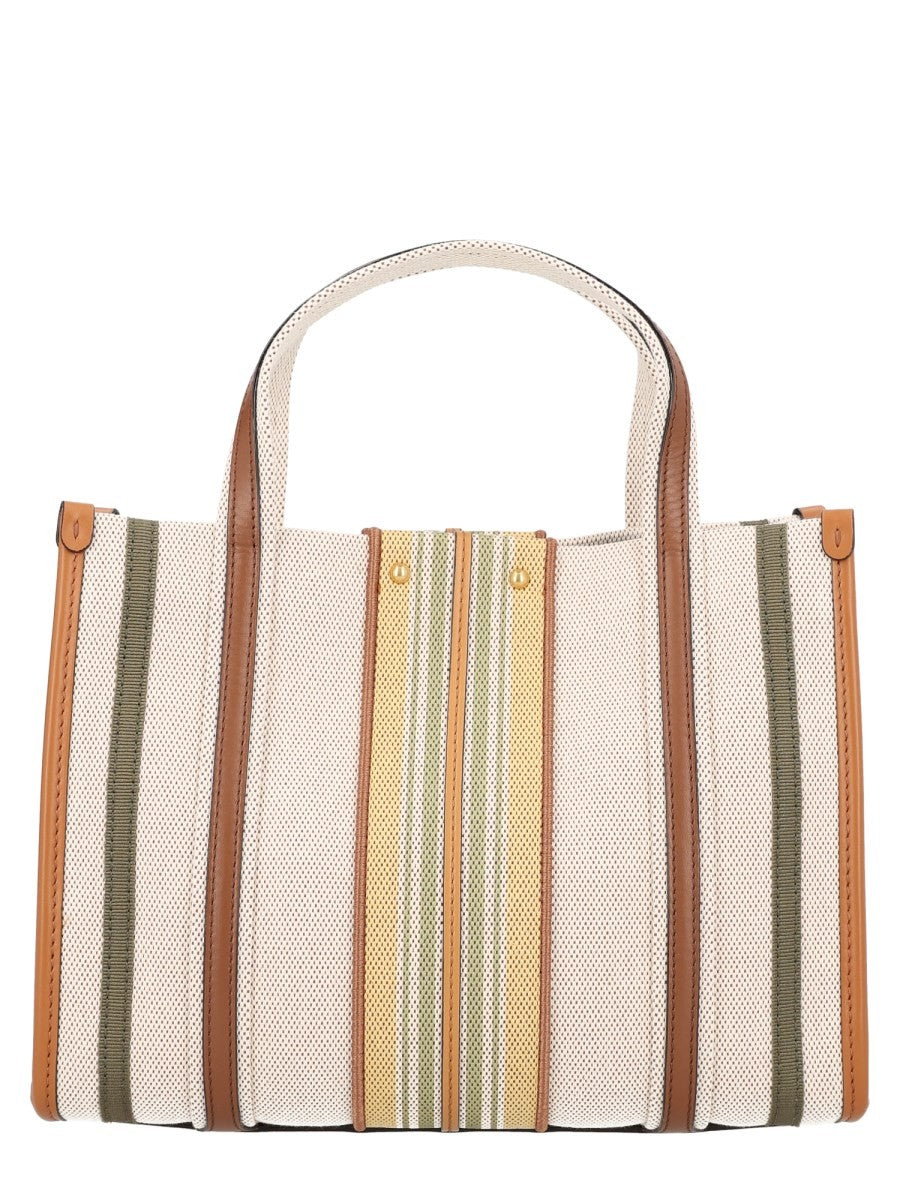 Chloé Women's Tote Woody Loop Bag Beige, view 2
