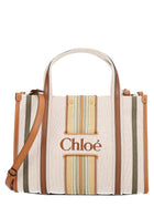 Chloé Women's Tote Woody Loop Bag Beige