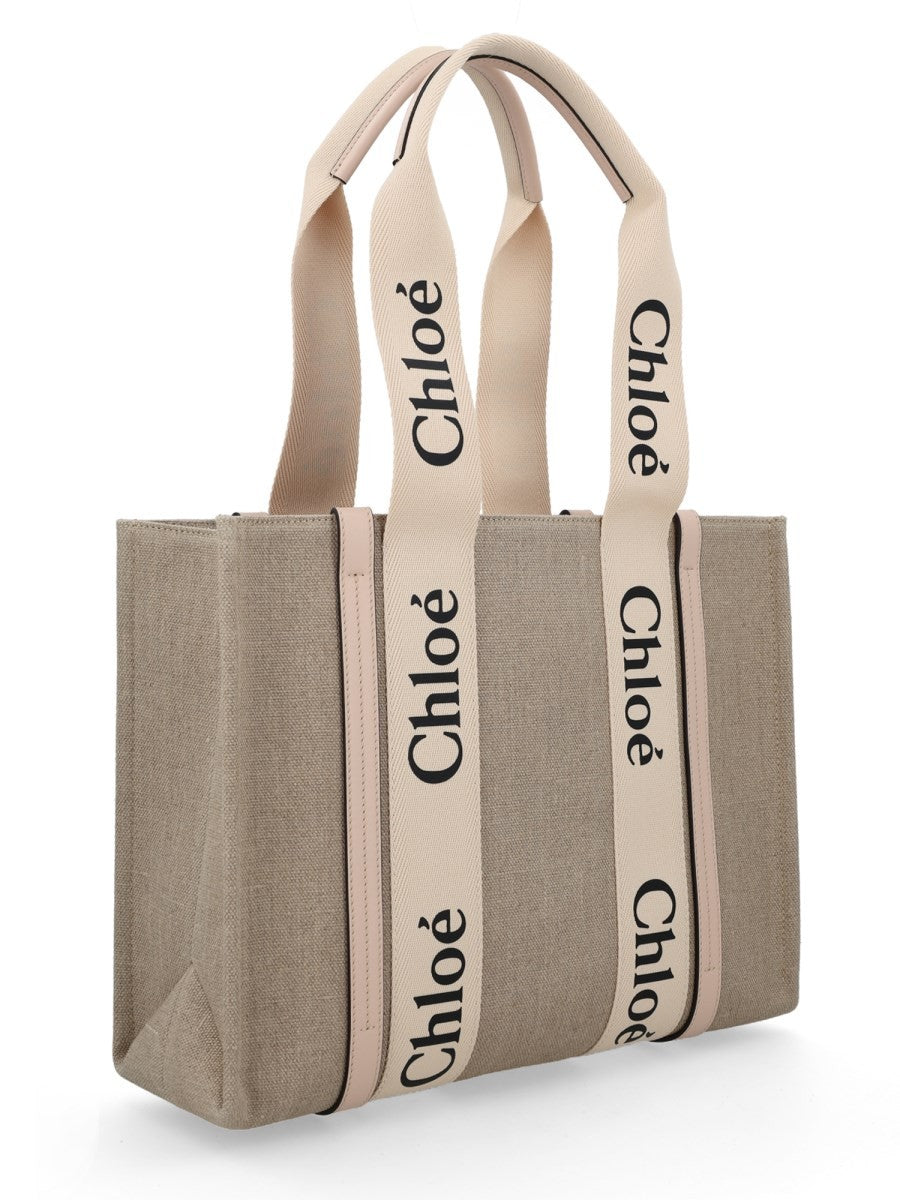 Chloé Women's Borsa Tote Woody Beige