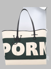 JW Anderson Women's Borsa Tote XL Anchor Green