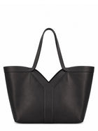 Saint Laurent Women's Leather Tote Small Bag Black, view 2