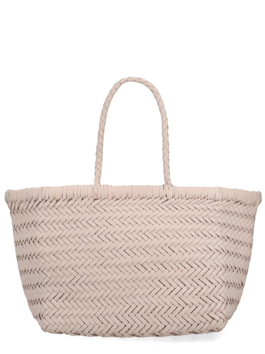 Dragon Diffusion Women's Borsa Triple Jump Small Beige