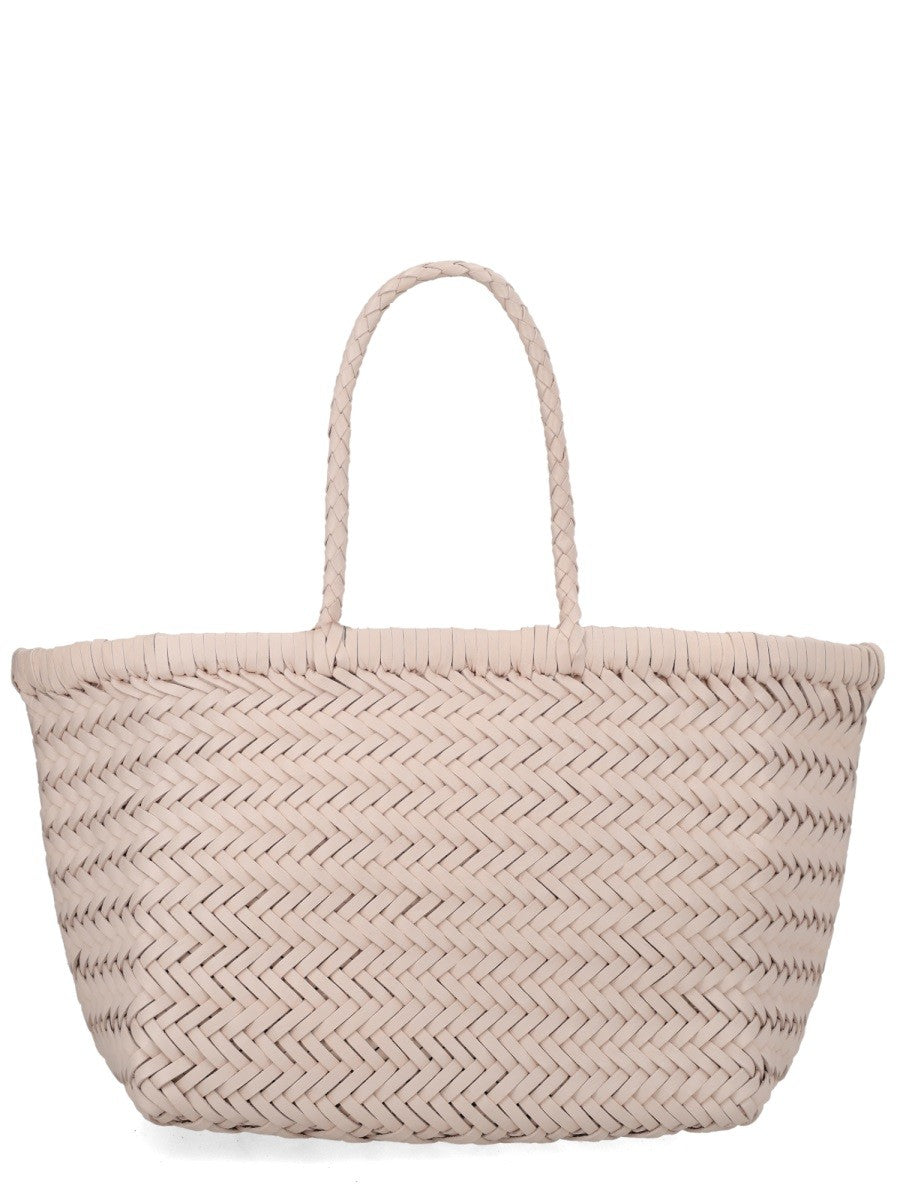 Dragon Diffusion Women's Borsa Triple Jump Small Beige