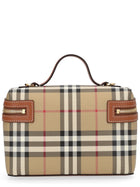 Burberry Women's Vanity Check Bag Beige, view 2
