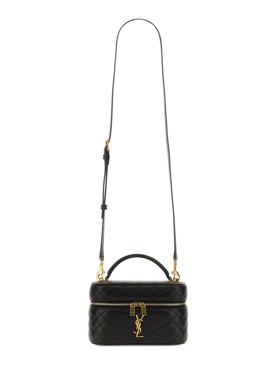 Saint Laurent Women's Vanity Gaby Medium Bag Black, view 3