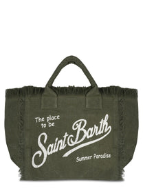 Mc2 Saint Barth Women's Borsa Vanity Regular in Lino Green
