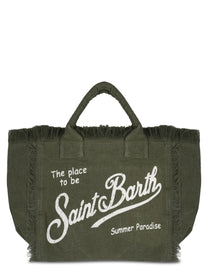 Mc2 Saint Barth Women's Borsa Vanity Regular in Lino Green