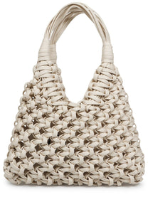 Hibourama Women's Borsa Vannifique in Pelle White