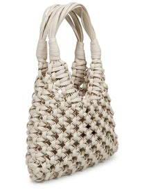 Hibourama Women's Borsa Vannifique in Pelle White