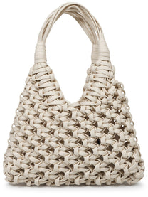 Hibourama Women's Borsa Vannifique in Pelle White